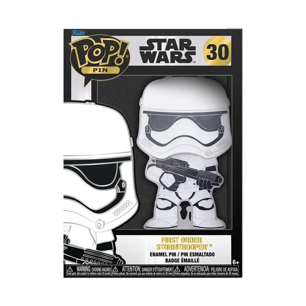Star Wars Funko POP! Enamel Pin Stormtrooper 10 cm termékfotó