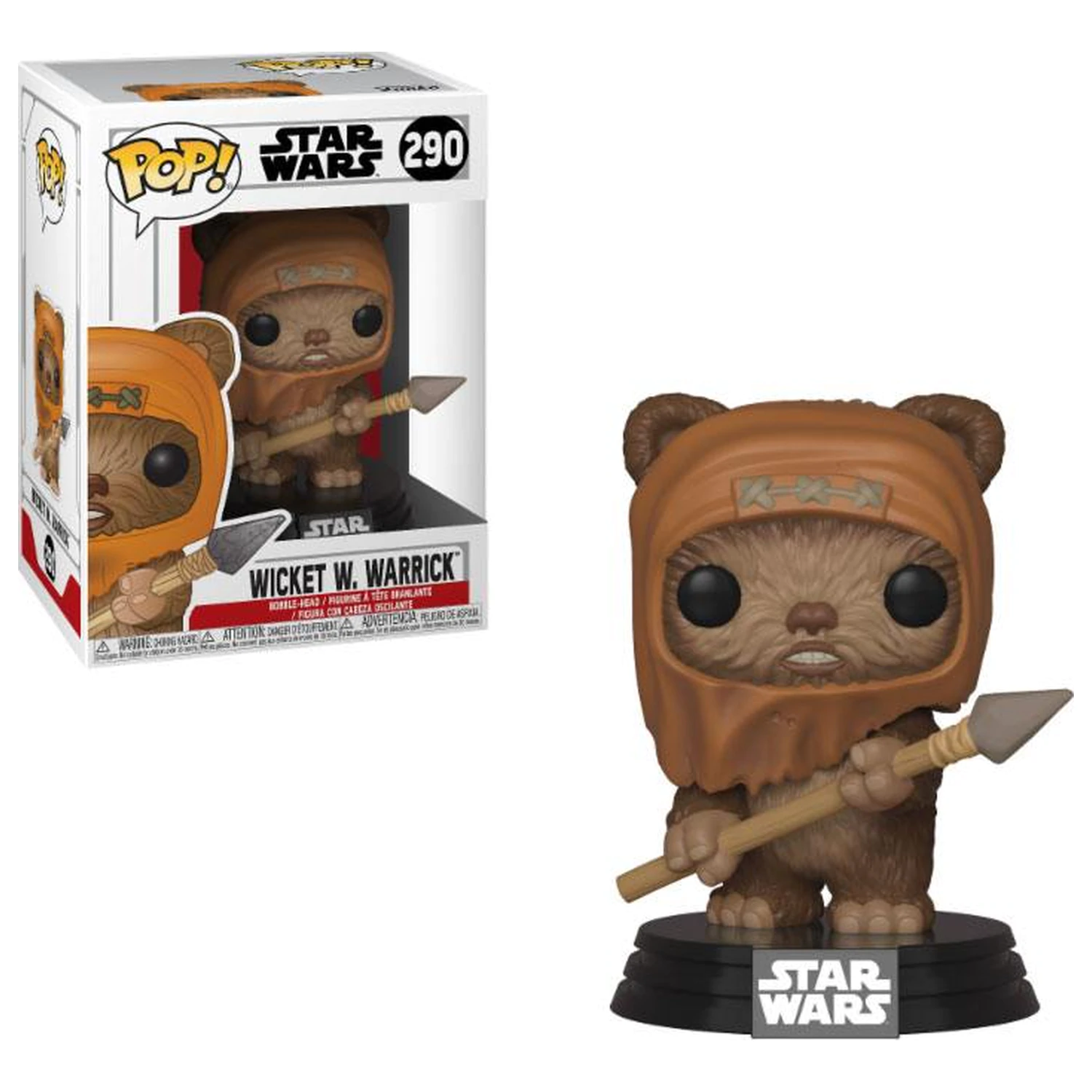 Star Wars Funko POP! Movies Vinyl figura Wicket  termékfotó