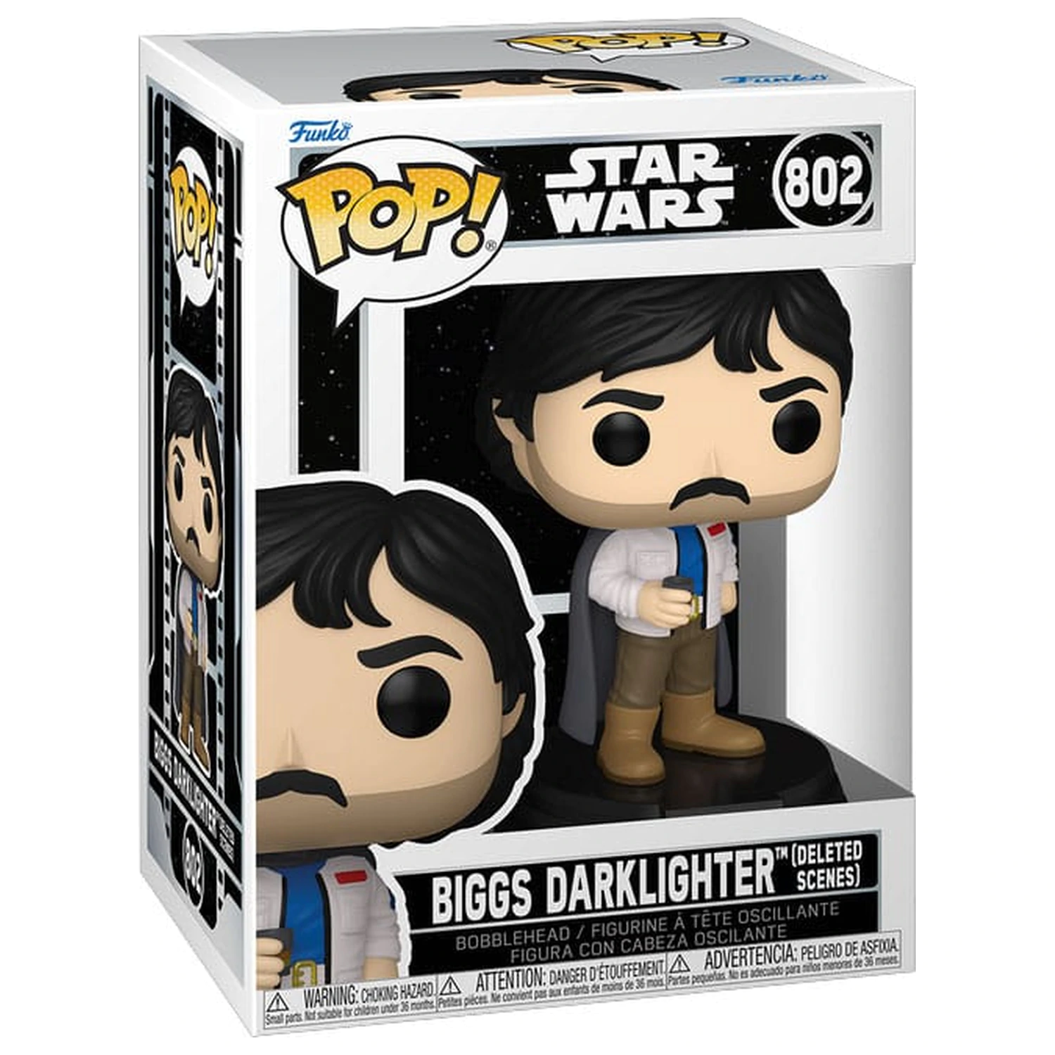 Star Wars Funko POP! Vinyl Bobblehead figura Biggs Darklighter (Deleted Scenes) 9 cm termékfotó