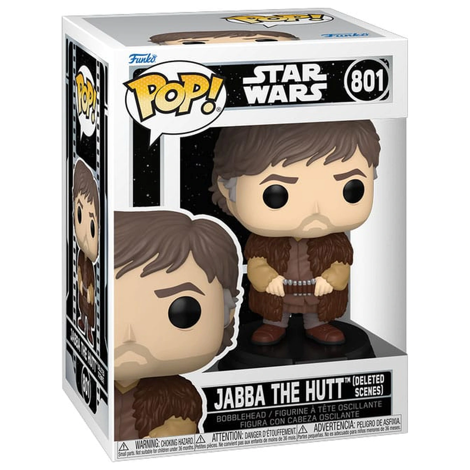 Star Wars Funko POP! Vinyl Bobblehead figura Jabba the Hutt (Deleted Scenes) 9 cm termékfotó