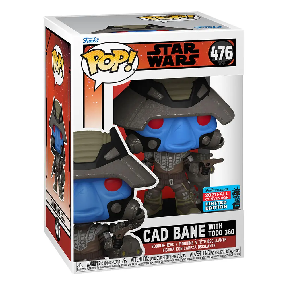 Star Wars POP! Vinyl Figure Cad Bane w/ Todo (NYCC/Fall Con.) 9 cm termékfotó