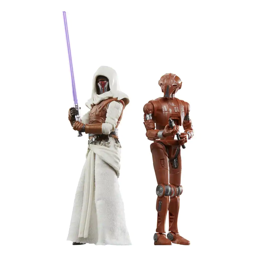 Star Wars: Galaxy of Heroes Vintage Collection Jedi Knight Revan & HK-47 2 db-os akciófigura csomag 10 cm termékfotó