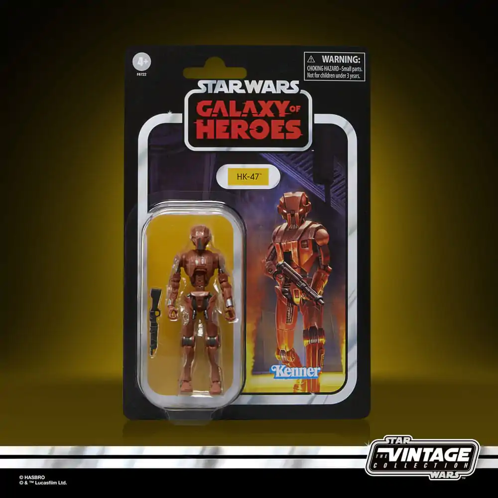 Star Wars: Galaxy of Heroes Vintage Collection Jedi Knight Revan & HK-47 2 db-os akciófigura csomag 10 cm termékfotó