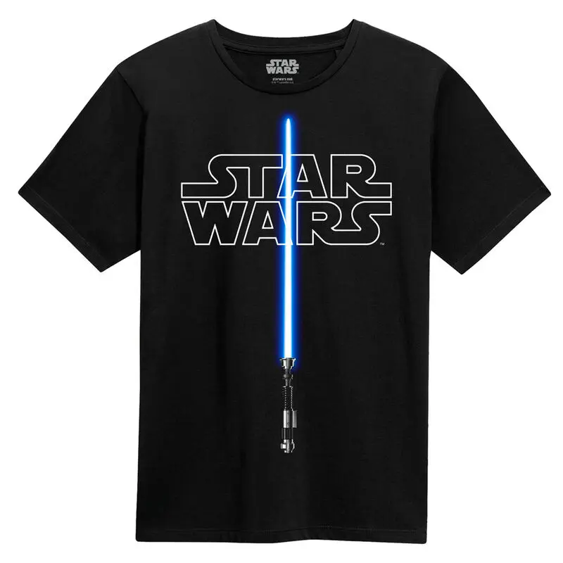 Star Wars Glow In The Dark Lightsaber póló termékfotó