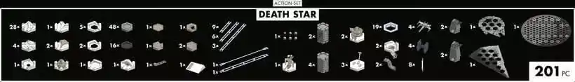Star Wars GraviTrax Death Star építőkészlet termékfotó