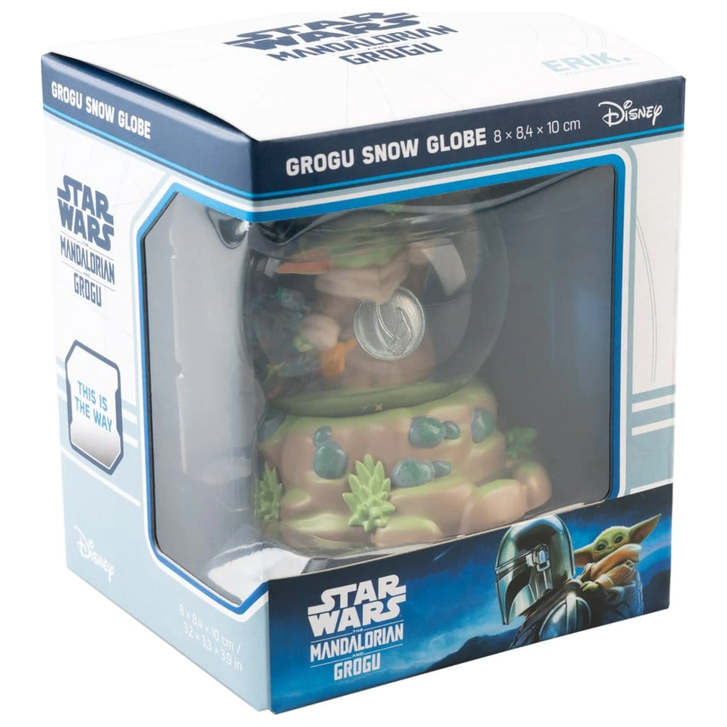 Star Wars Grogu hógömb 10 cm termékfotó