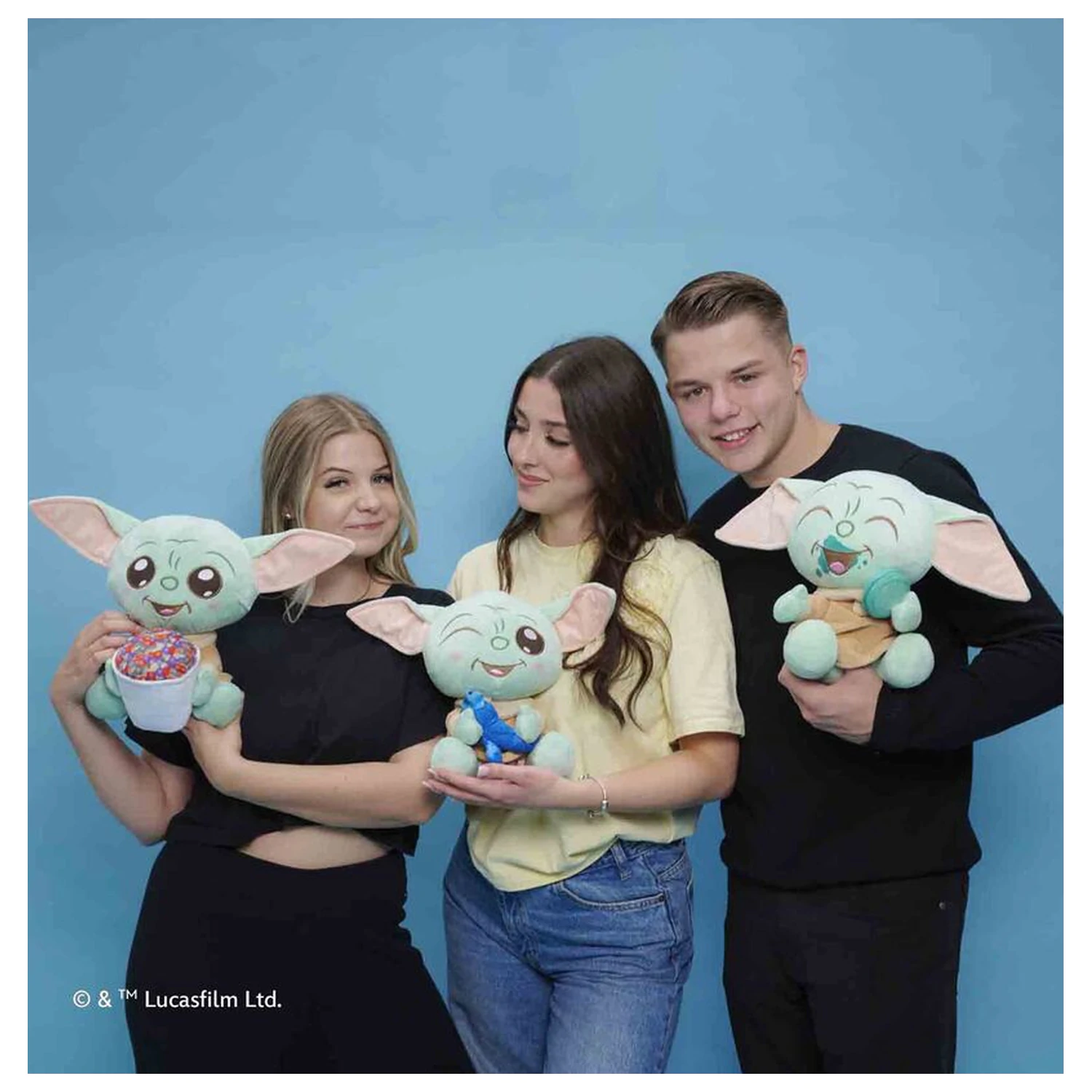 Star Wars Grogu Macaroon plüss 25cm termékfotó