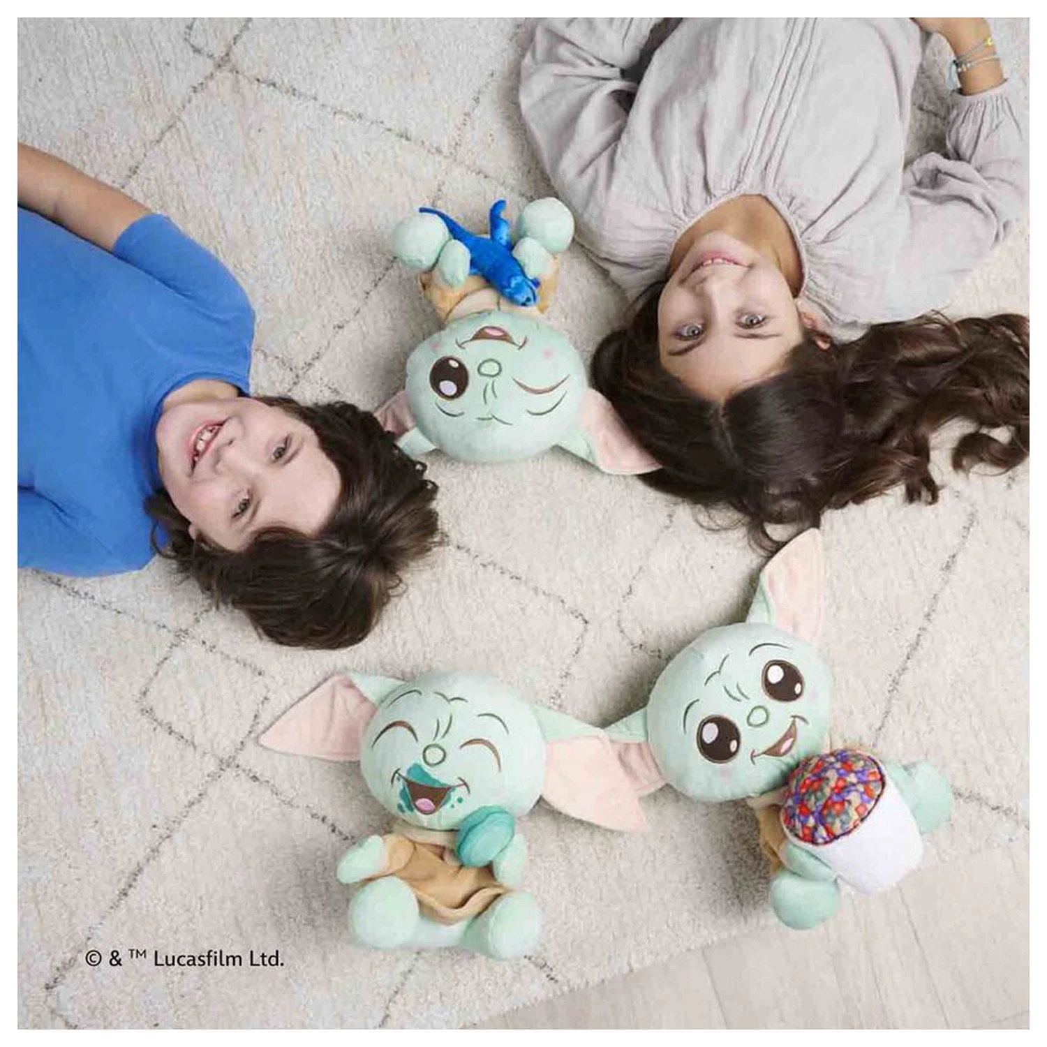 Star Wars Grogu Macaroon plüss 25cm termékfotó