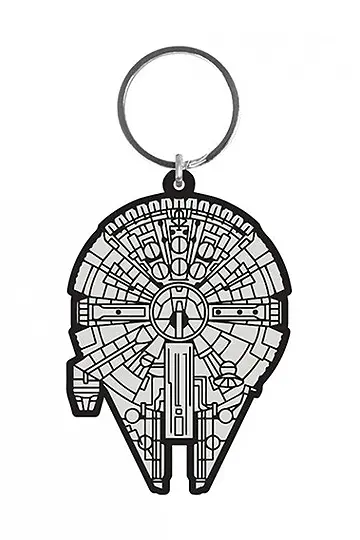 Star Wars gumis kulcstartó Millennium Falcon 6 cm termékfotó