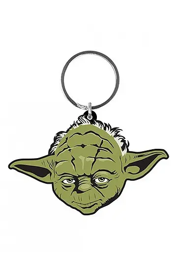 Star Wars gumis kulcstartó Yoda 6 cm termékfotó