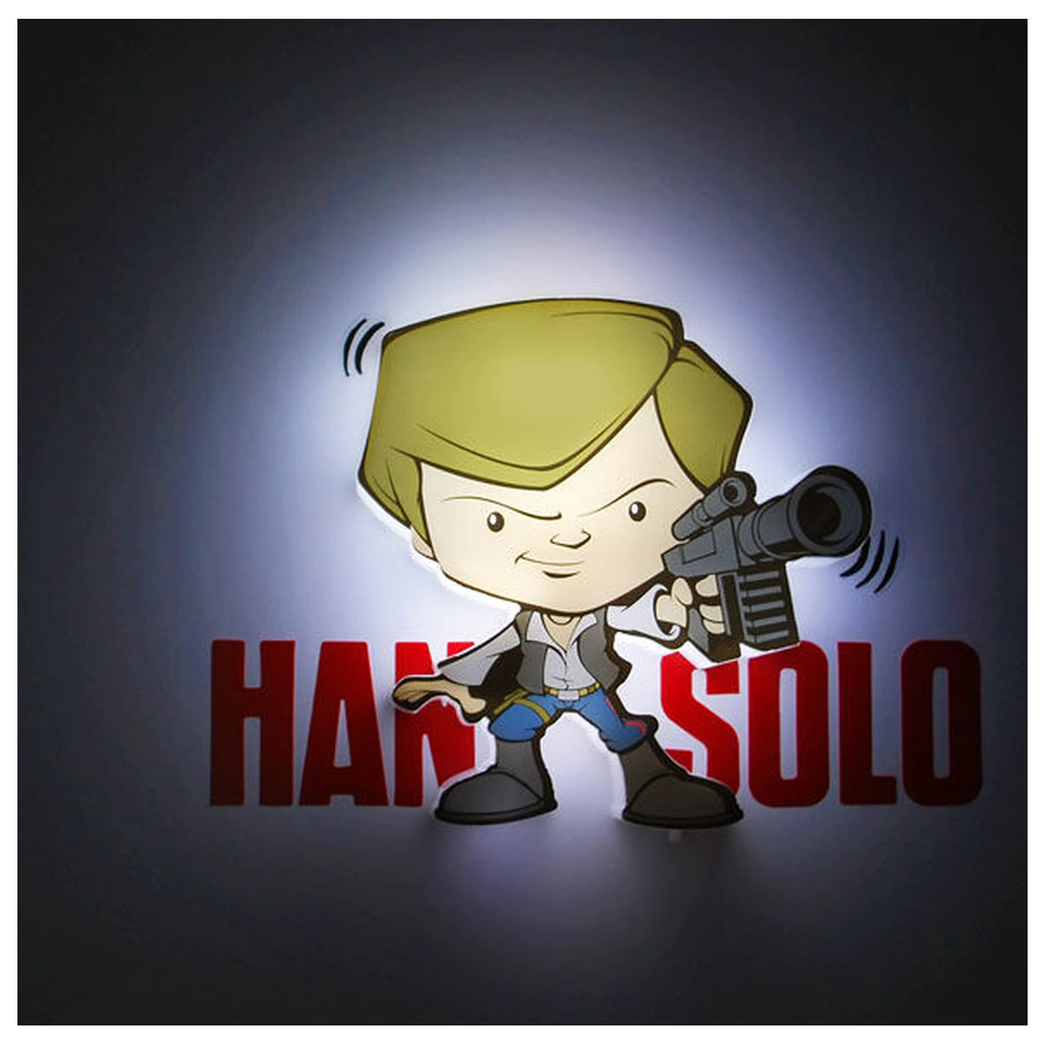 Star Wars Hans Solo 3D lámpa FX mini lámpa termékfotó