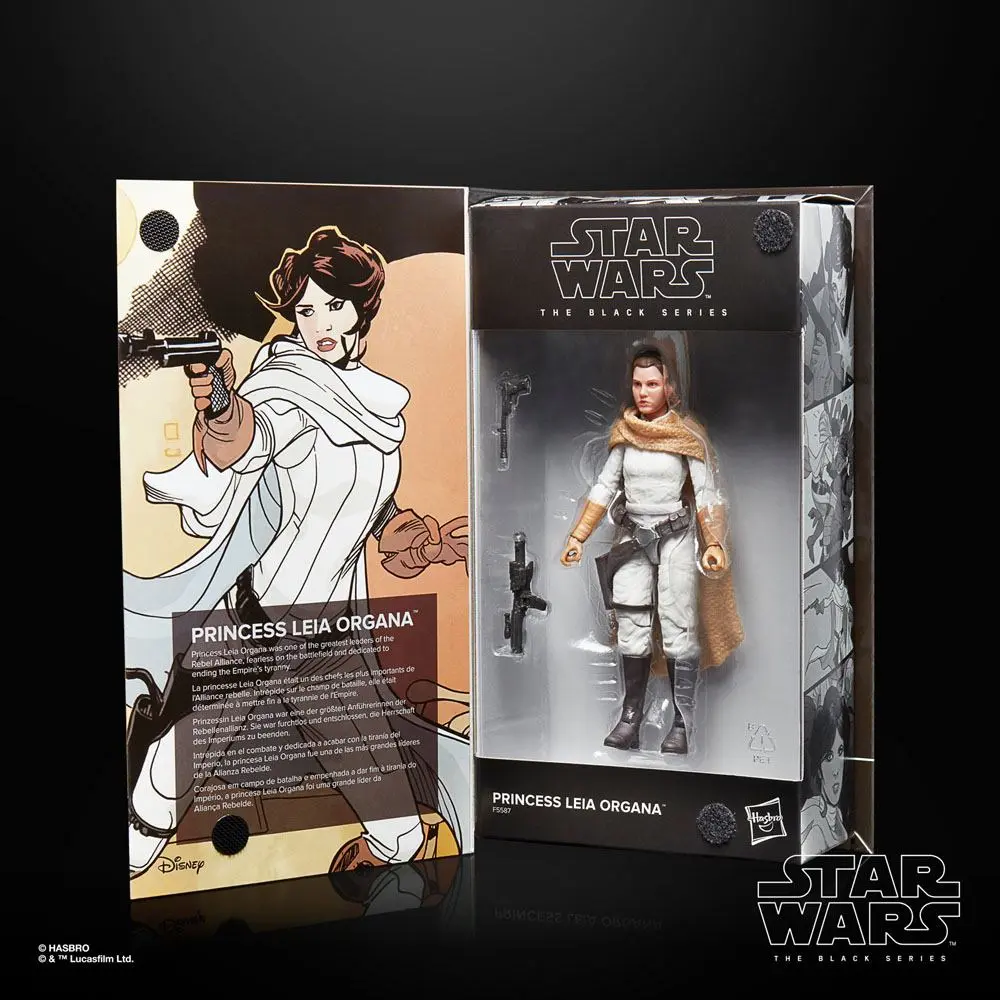 Star Wars: hercegnő Leia Black Series Archive 2023 Princess Leia Organa akciófigura 15 cm termékfotó