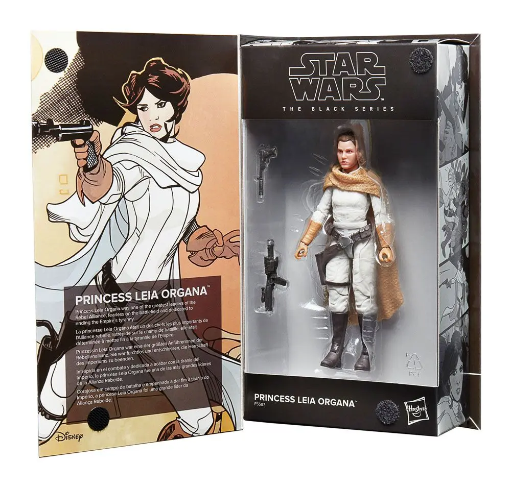 Star Wars: hercegnő Leia Black Series Archive 2023 Princess Leia Organa akciófigura 15 cm termékfotó
