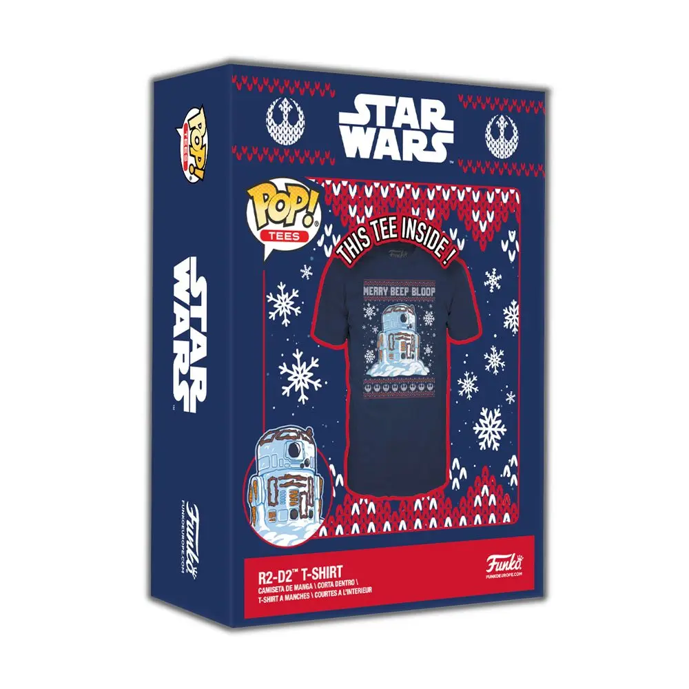 Star Wars Holiday Funko POP! R2-D2 Snowman póló termékfotó