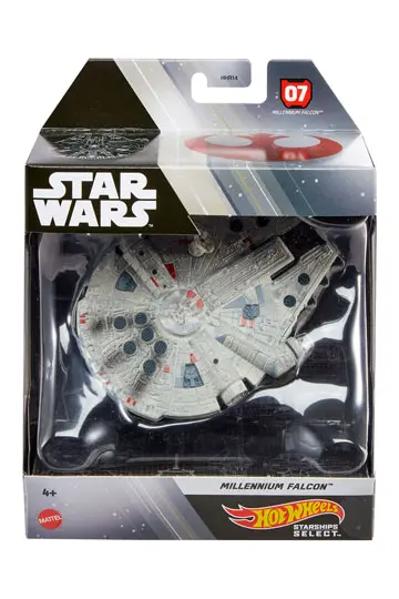 Star Wars Hot Wheels Starships Select Diecast Vehicle Millennium Falcon termékfotó