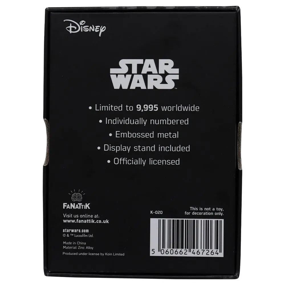 Star Wars Iconic Scene Collection Ingot The Millenium Falcon Limitált kiadás termékfotó