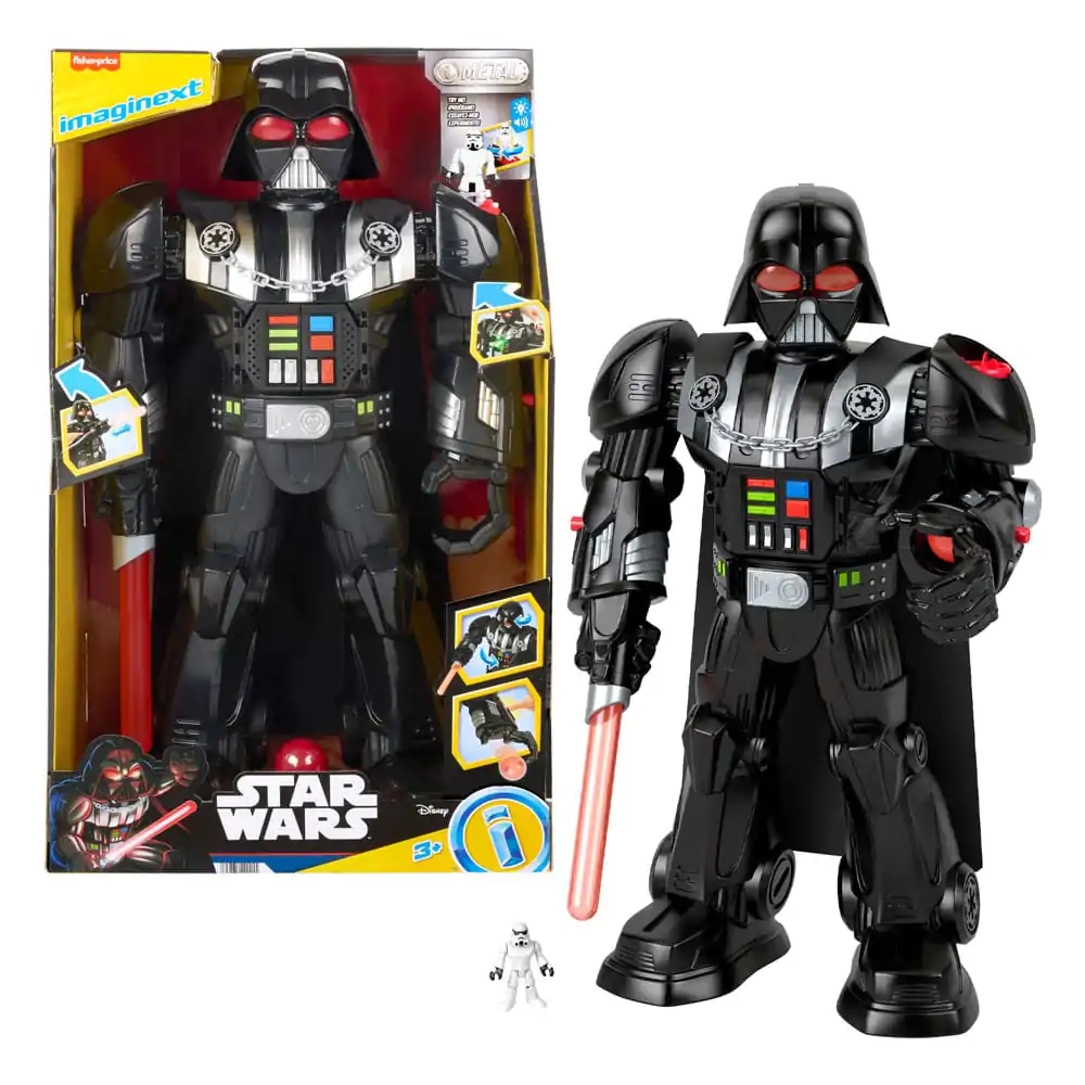 Star Wars Imaginext Elektronische Figur / Spielset Darth Vader Bot 68 cm termékfotó