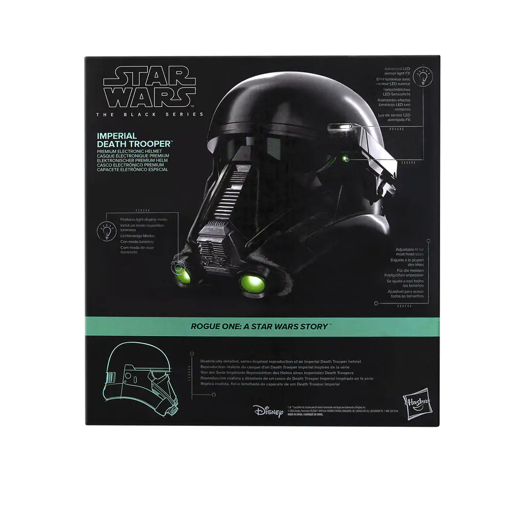 Star Wars Imperial Death Trooper elektromos sisak termékfotó