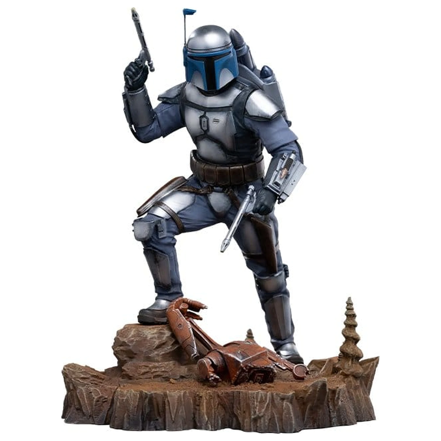 Star Wars Jango Fett Art Scale szobor figura 1/10 Jango Fett termékfotó