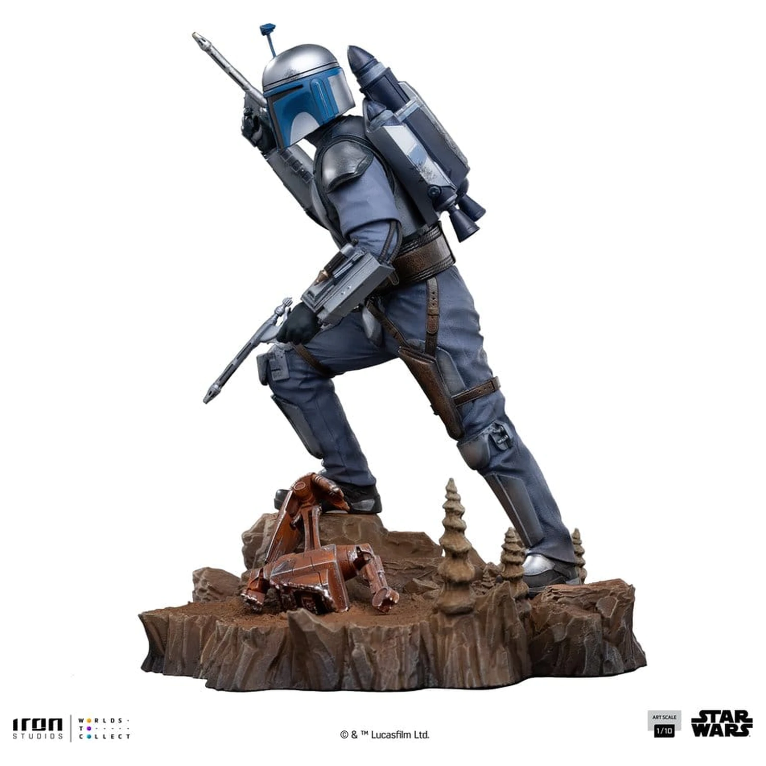 Star Wars Jango Fett Art Scale szobor figura 1/10 Jango Fett termékfotó