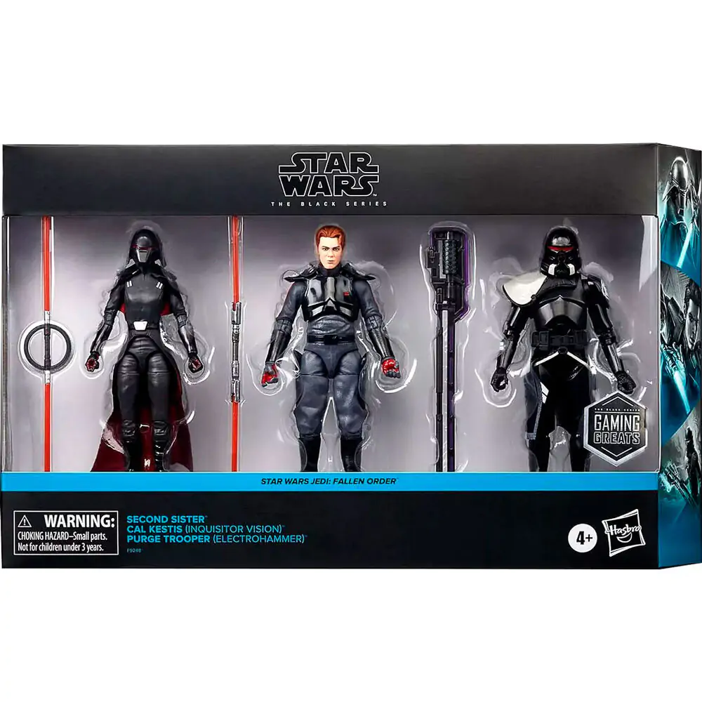 Star Wars Jedi Fallem Order Second Sister Cal Kestis Purge Trooper 3db-os figura csomag 15cm termékfotó