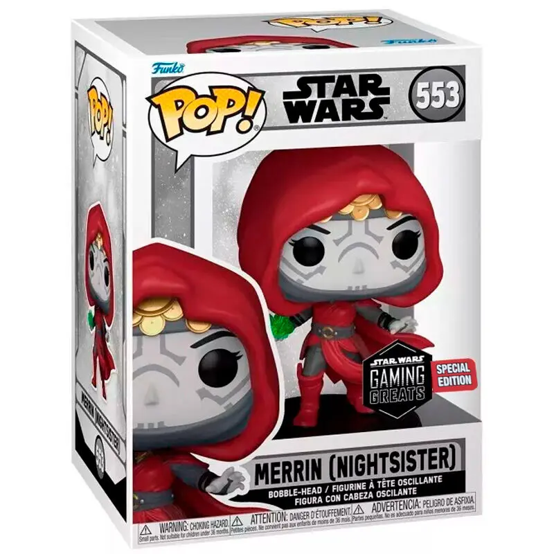 Star Wars Jedi: Fallen Order Funko POP! Vinyl figura Merrin (Nightsister) Special Edition 9 cm termékfotó