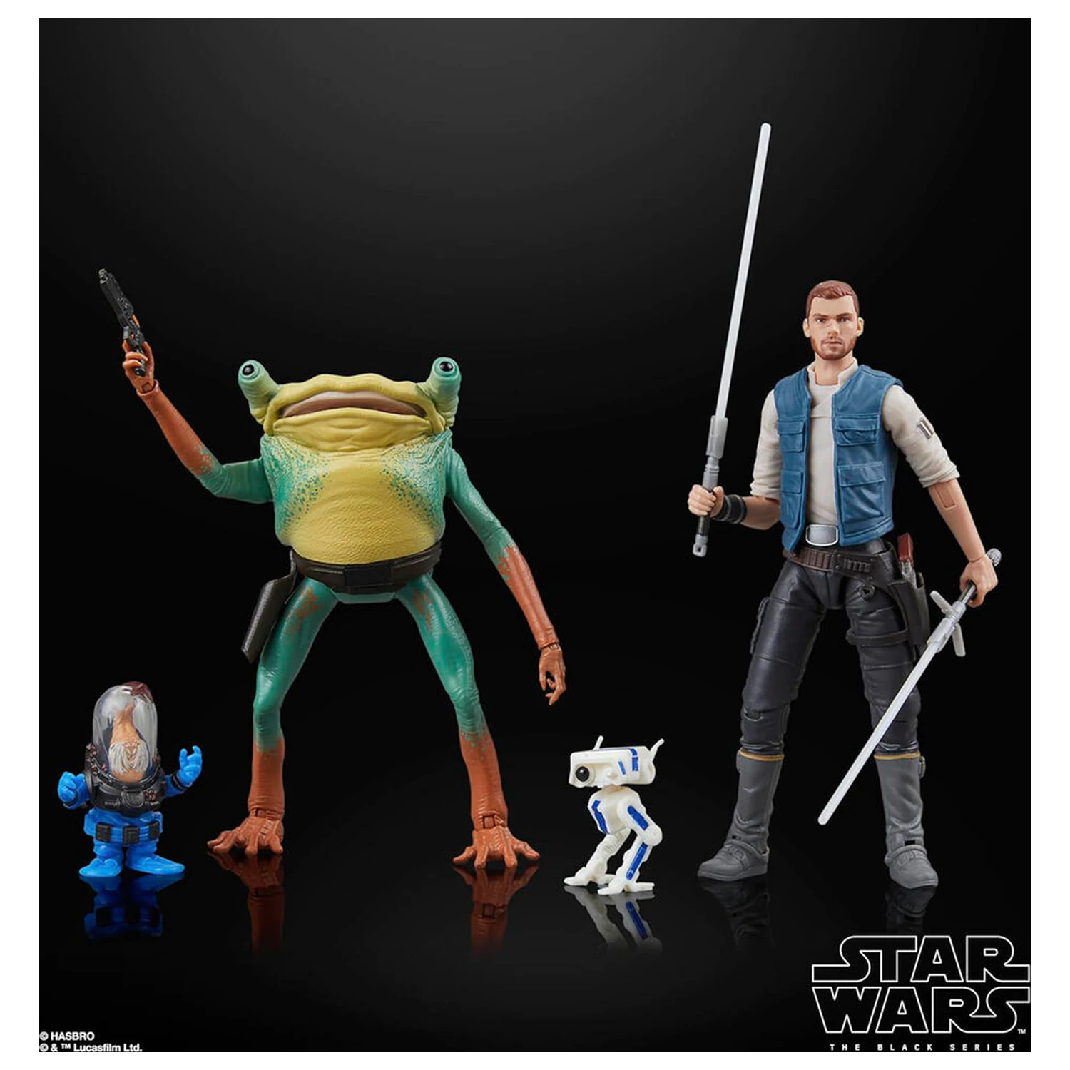 Star Wars Jedi Survivor Cal Kestis Turgle & Skoova figura csomag15cm termékfotó