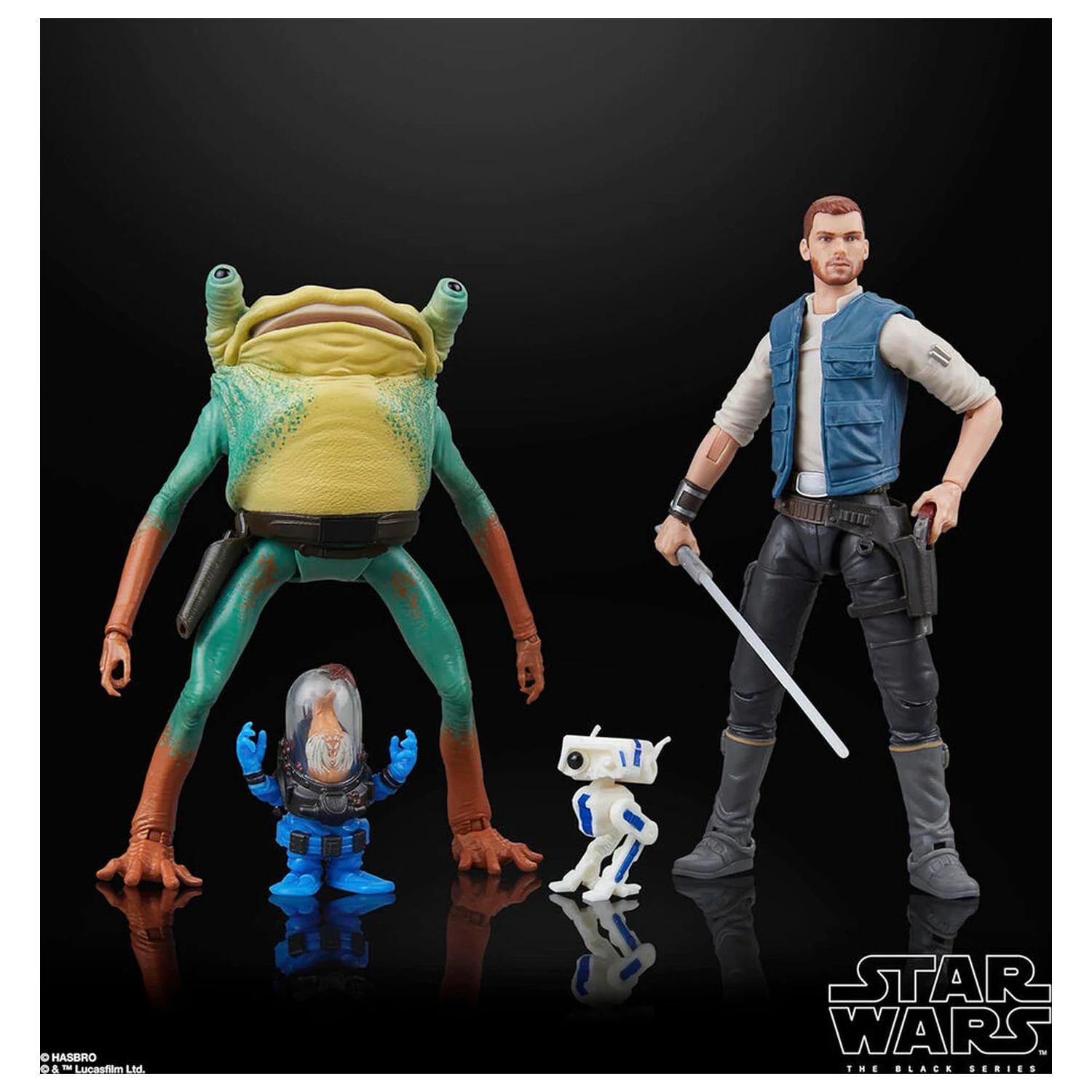 Star Wars Jedi Survivor Cal Kestis Turgle & Skoova figura csomag15cm termékfotó