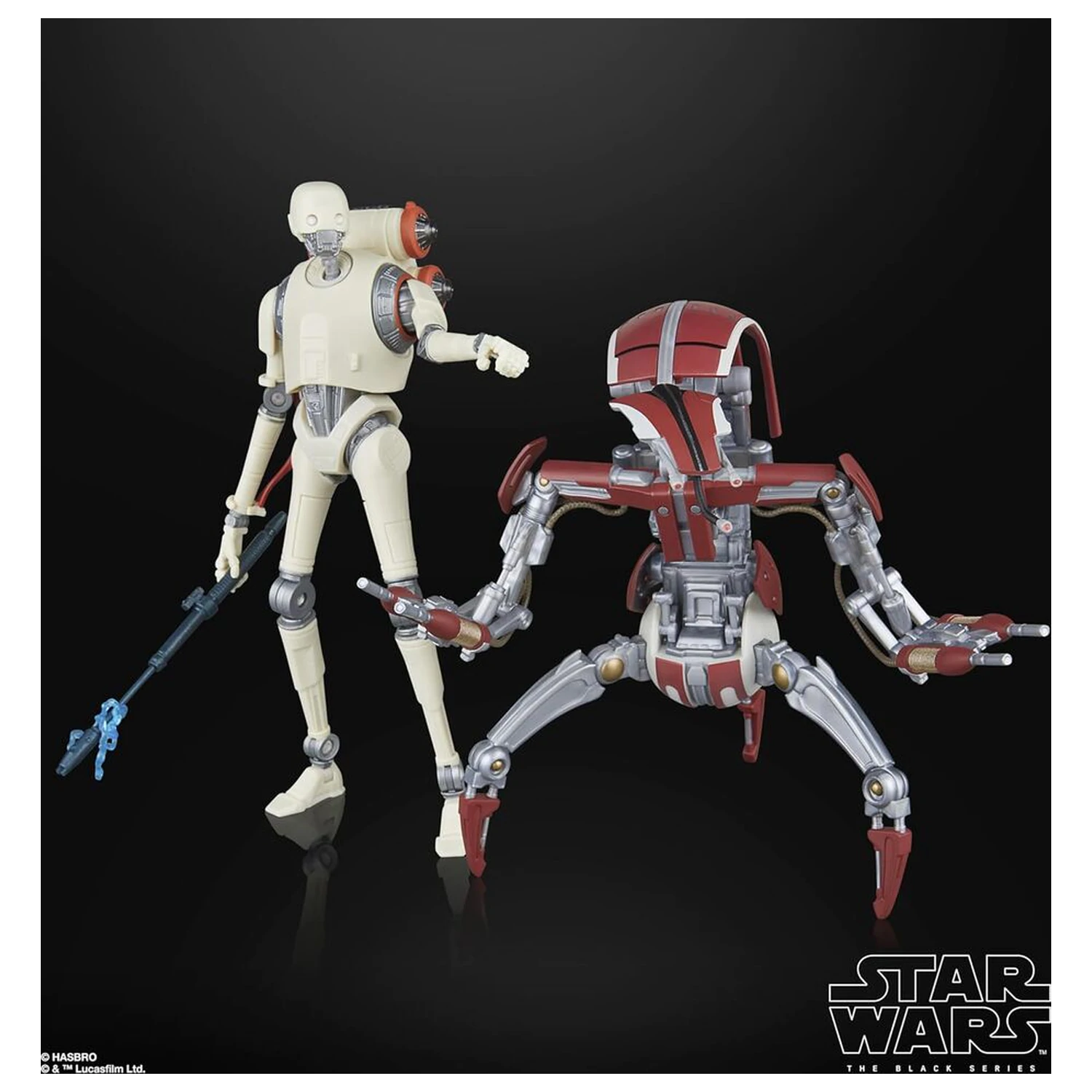 Star Wars Jedi Survivor KX Security Droid Enforcer & Droideka 2db-os figura csomag 15cm termékfotó