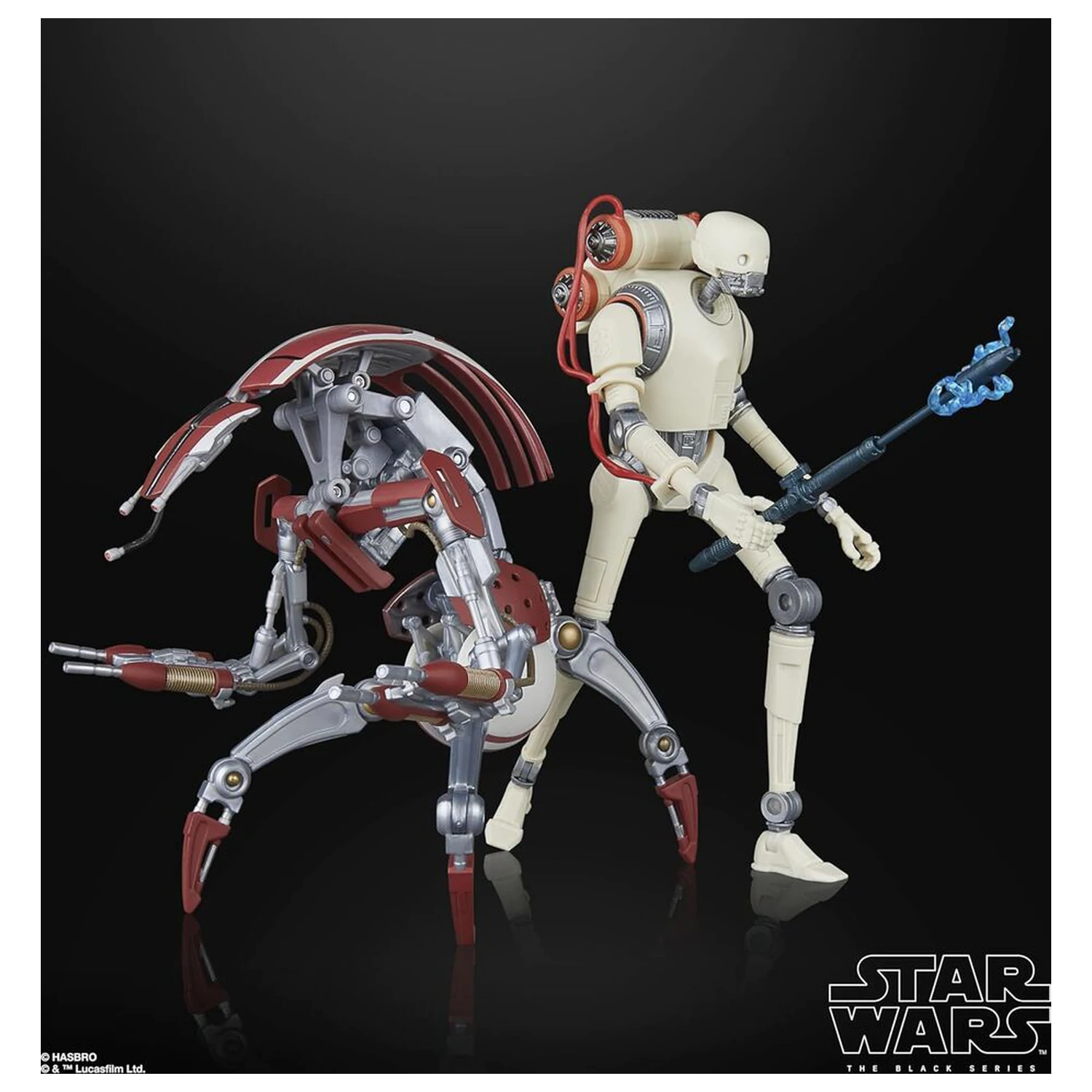 Star Wars Jedi Survivor KX Security Droid Enforcer & Droideka 2db-os figura csomag 15cm termékfotó