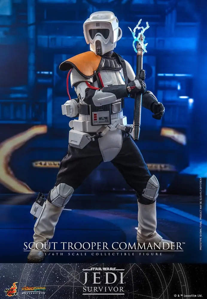 Star Wars: Jedi Survivor Videogame Masterpiece 1/6 Scout Trooper Commander akciófigura 30 cm termékfotó