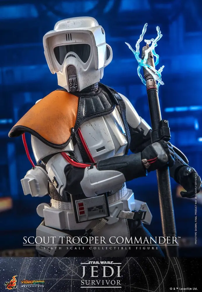 Star Wars: Jedi Survivor Videogame Masterpiece 1/6 Scout Trooper Commander akciófigura 30 cm termékfotó