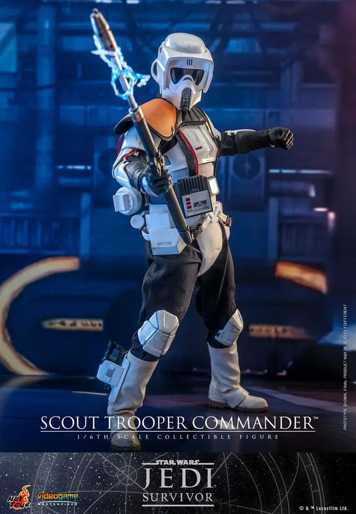 Star Wars: Jedi Survivor Videogame Masterpiece 1/6 Scout Trooper Commander akciófigura 30 cm termékfotó