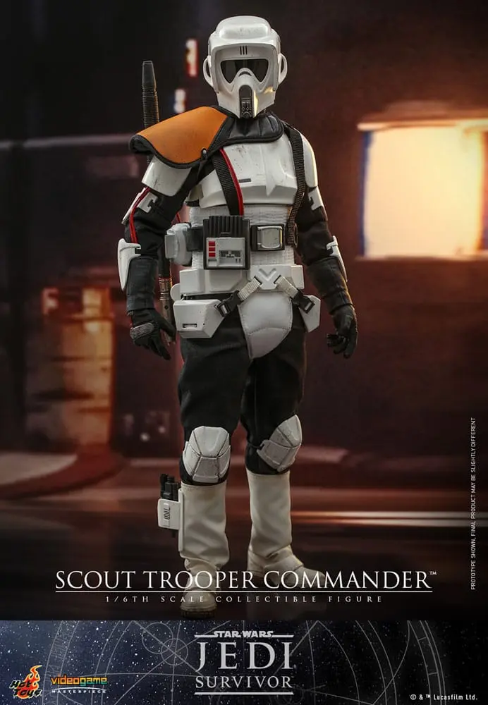 Star Wars: Jedi Survivor Videogame Masterpiece 1/6 Scout Trooper Commander akciófigura 30 cm termékfotó