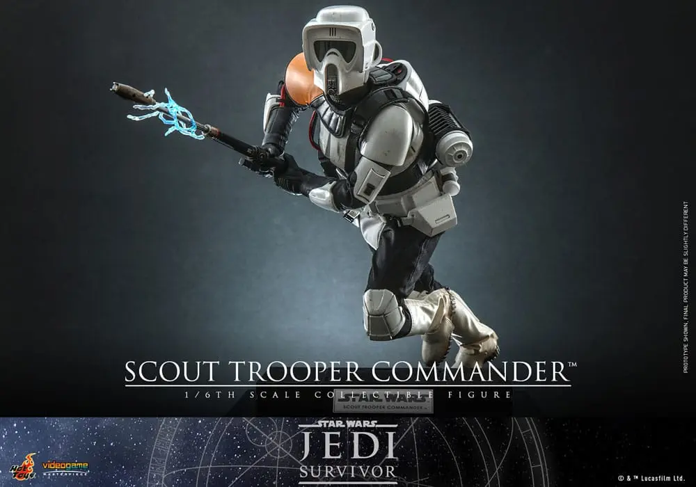 Star Wars: Jedi Survivor Videogame Masterpiece 1/6 Scout Trooper Commander akciófigura 30 cm termékfotó