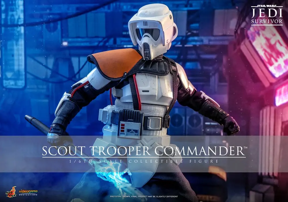 Star Wars: Jedi Survivor Videogame Masterpiece 1/6 Scout Trooper Commander akciófigura 30 cm termékfotó