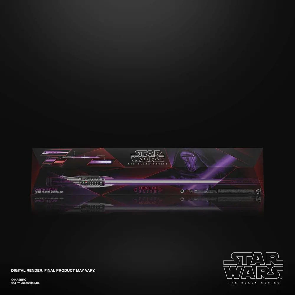 Star Wars: Knights of the Old Republic Black Series Replik Force FX Elite Lichtschwert Darth Revan termékfotó