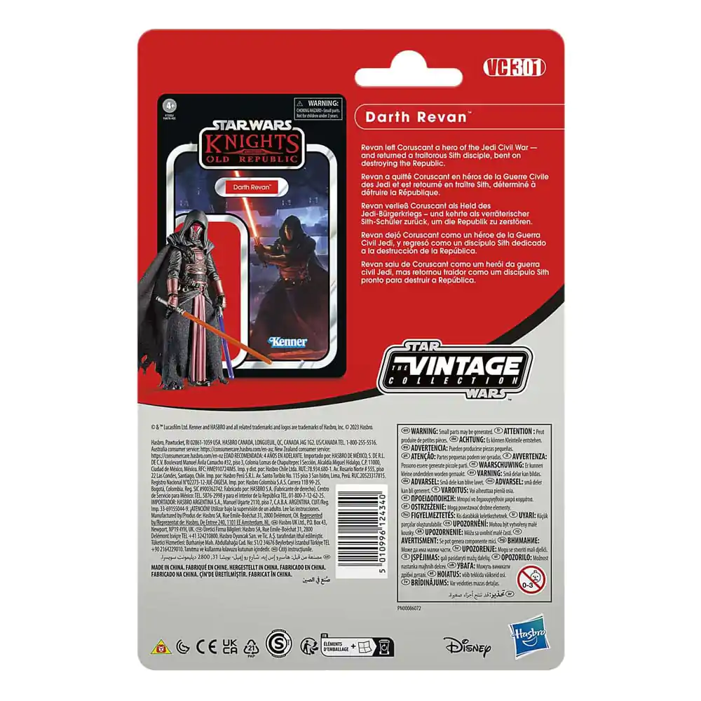 Star Wars: Knights of the Old Republic Vintage Collection Darth Revan akciófigura 10 cm termékfotó