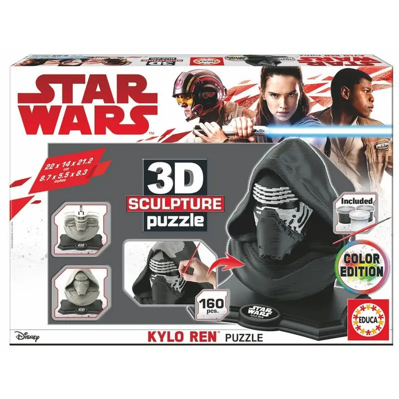 Star Wars Kylo Ren Color Edition 3D puzzle termékfotó