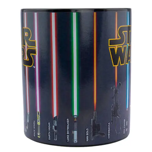 Star Wars Laser Swords XL hőre változó bögre termékfotó
