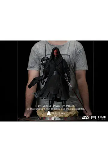 Star Wars Legacy replika 1/4 Darth Maul szobor figura 59 cm termékfotó