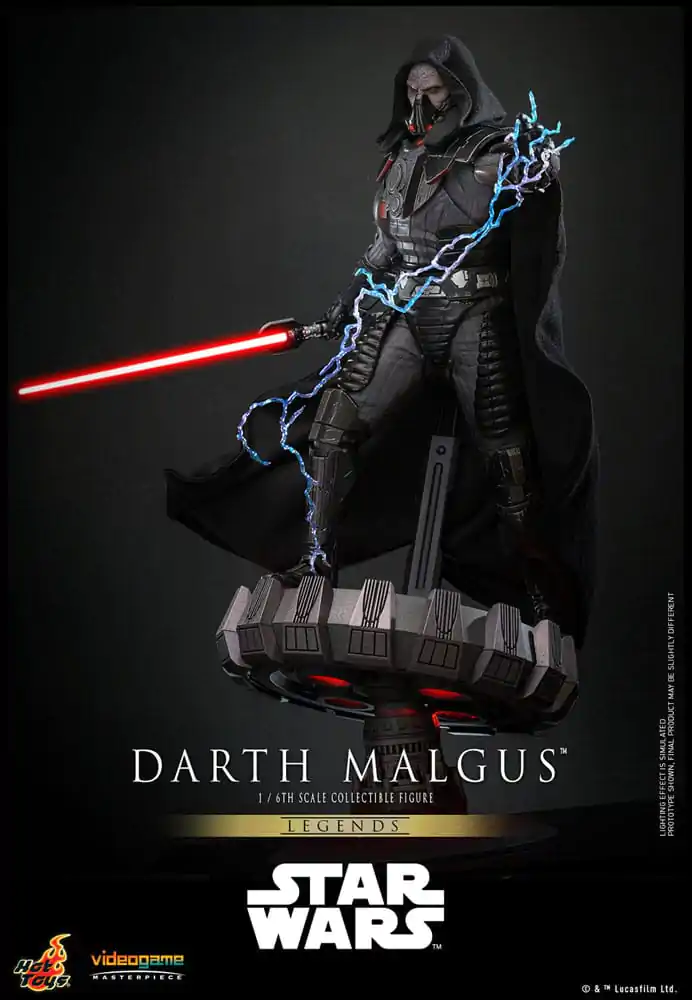 Star Wars Legends Videogame Masterpiece 1/6 Darth Malgus akciófigura 34 cm termékfotó