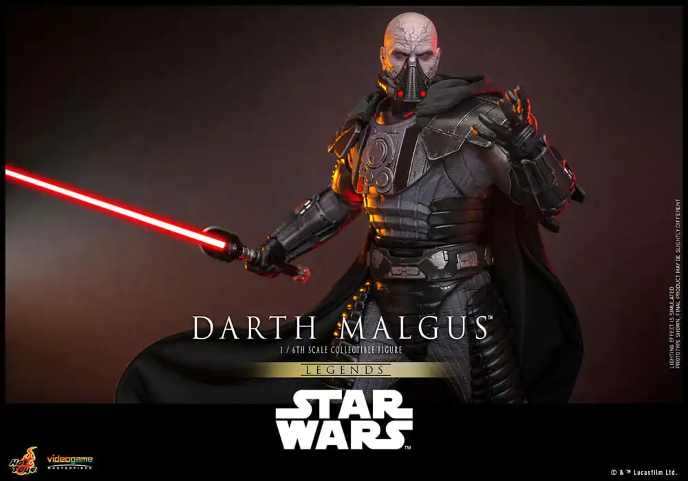 Star Wars Legends Videogame Masterpiece 1/6 Darth Malgus akciófigura 34 cm termékfotó