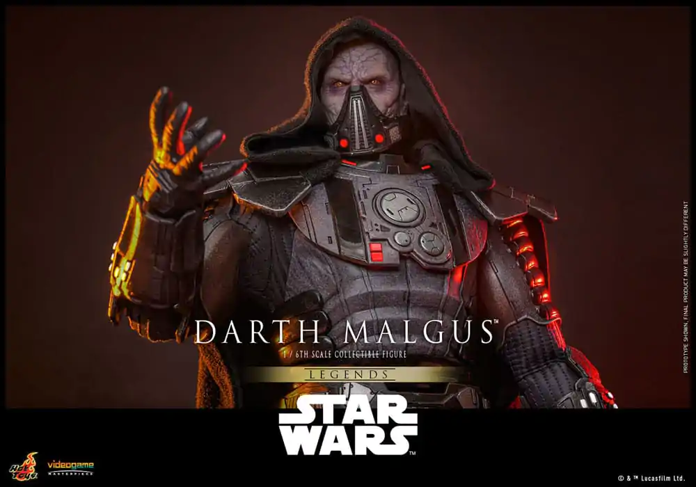 Star Wars Legends Videogame Masterpiece 1/6 Darth Malgus akciófigura 34 cm termékfotó