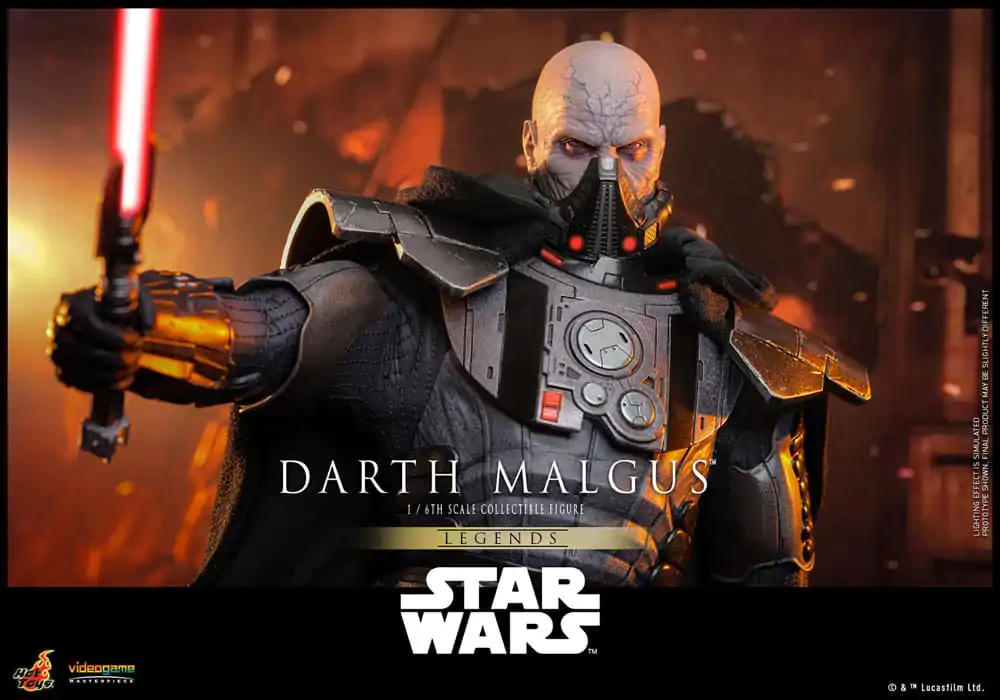 Star Wars Legends Videogame Masterpiece 1/6 Darth Malgus akciófigura 34 cm termékfotó