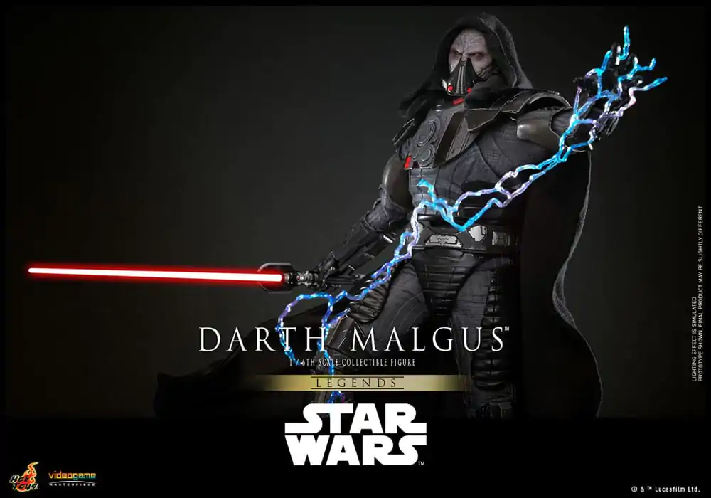 Star Wars Legends Videogame Masterpiece 1/6 Darth Malgus akciófigura 34 cm termékfotó