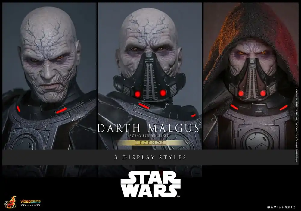 Star Wars Legends Videogame Masterpiece 1/6 Darth Malgus akciófigura 34 cm termékfotó