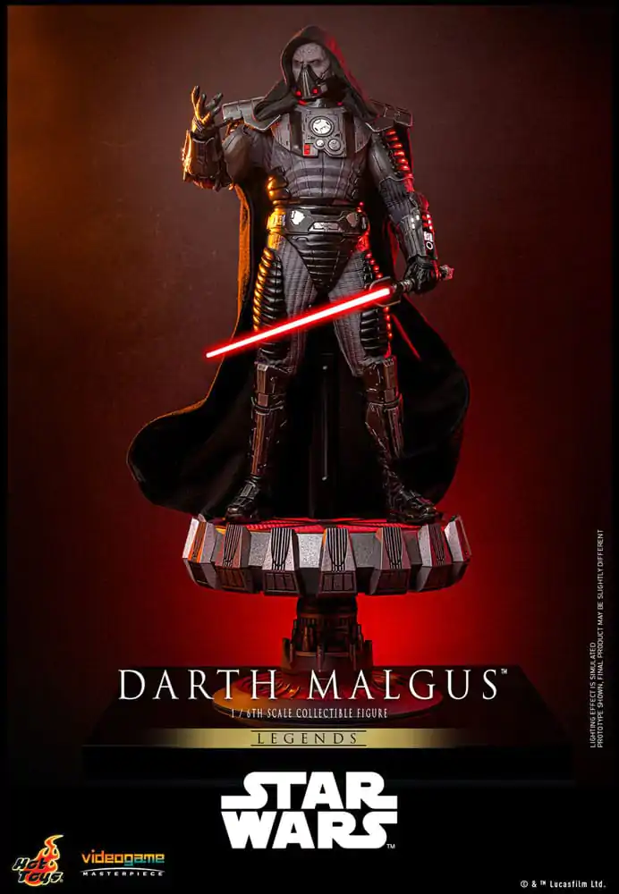 Star Wars Legends Videogame Masterpiece 1/6 Darth Malgus akciófigura 34 cm termékfotó