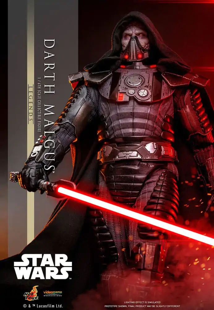 Star Wars Legends Videogame Masterpiece 1/6 Darth Malgus akciófigura 34 cm termékfotó