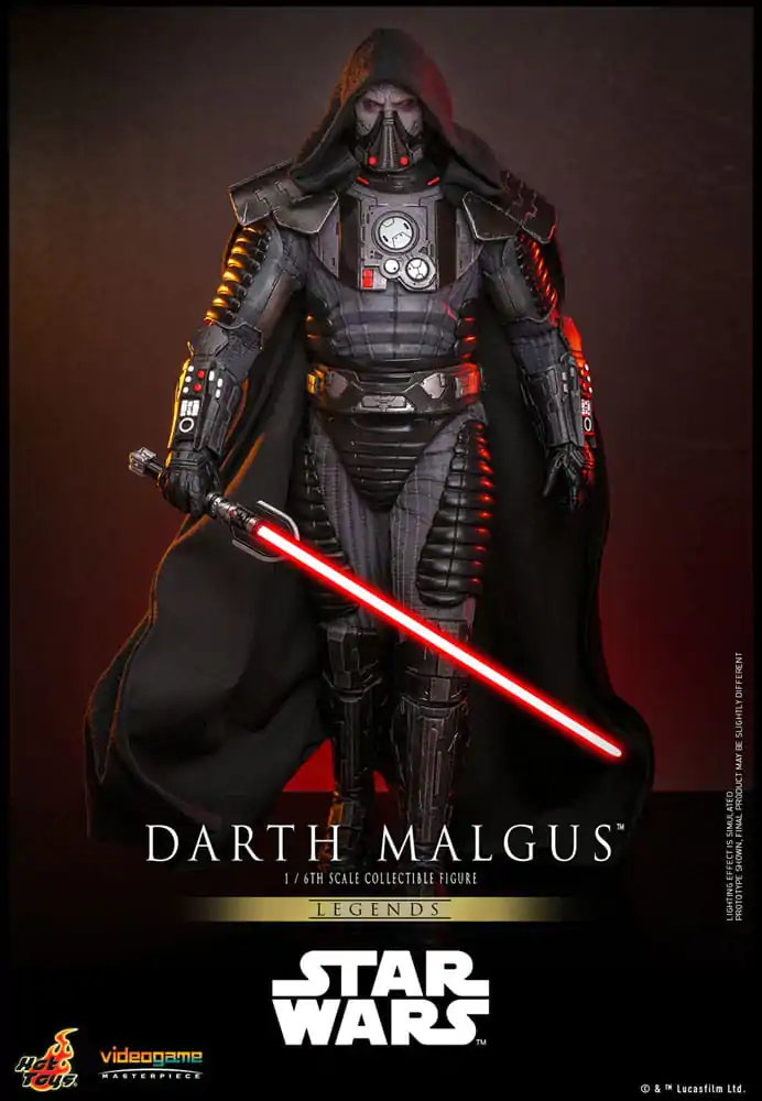 Star Wars Legends Videogame Masterpiece 1/6 Darth Malgus akciófigura 34 cm termékfotó